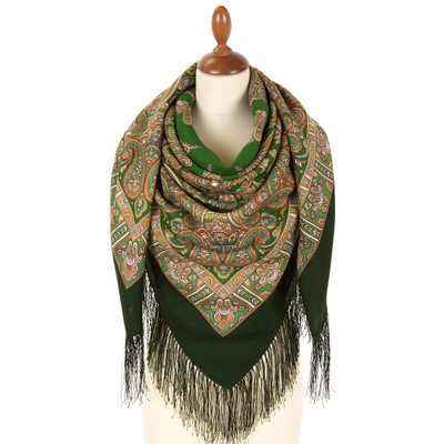 Павловопосадский платок Волшебный танец 1581-9