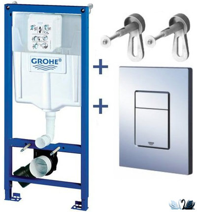 Инсталляция Grohe Rapid SL 38772001, со Skate Cosmopolitan хром