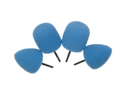 Полировальная насадка для гибкого вала (овал, конус) полутвердая - комплект 4 шт. Au-33511