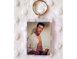 Брелок акриловый Jean-Claude Van Damme, Жан-Клод Ван Дамм №13