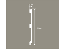 3D панель Cosca decor RP018, 156х12, 2800мм, экополимер