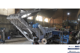 Электрический щепорез 90 квт. Мощность по готовой продукции - 20 тн\час.