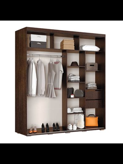 Крафт 6 шкаф-купе Венге