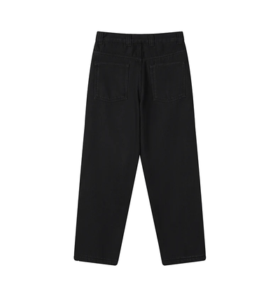 Тёплые джинсы Minderror Fleece Black