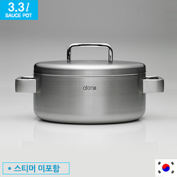 Кастрюля круглая из медицинской стали MediCook 3,3л