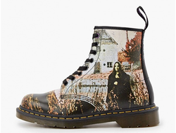 Обувь Dr Martens 1460 Smooth Black Sabbath Boots мульти