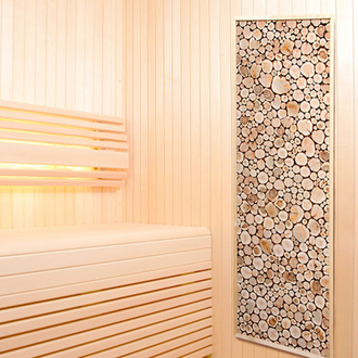 Панно из можжевельника 750 х 200