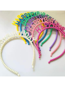 ободок пластик детский 1 шт