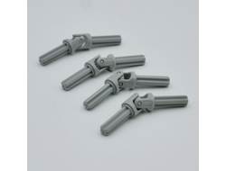 !АНАЛОГ!  Комплект карданов 5,5L "ПАПА" CADA  АНАЛОГ LEGO Technic, 4 шт. , цвет Light Bluish Gray (UJ4)