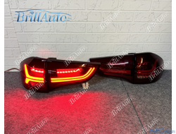 Задние фонари Mitsubishi Pajero Sport 08-16 красныe