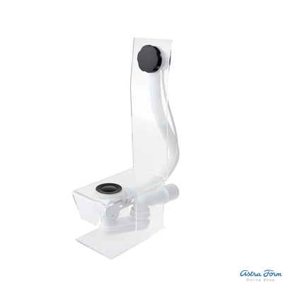 Слив-перелив п/автомат VEGA 60см, черный глянцевый V55R 60BG