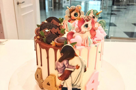 Торт "Для папы и дочки"