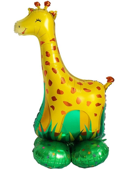 Шар 3D (47''/119 см) Фигура на подставке, Жираф