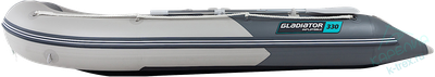 Лодка ПВХ Gladiator Light B330AD c AirDeck