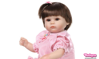 Кукла реборн — девочка  "Каролина"   45 см