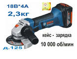 УШМ BOSCH GWS 180-LI