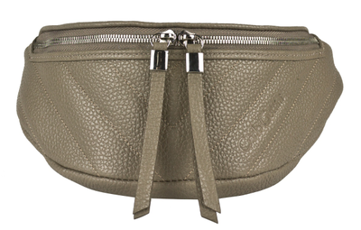 Кожаная поясная сумка Vicenne cappuccino (арт. 7013-04)