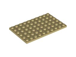 Plate 6 x 10, Tan (3033 / 4114310 / 4218966 / 4624185)