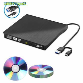 OT-PCA03 Внешний DVD привод USB 3.0 (CD/DVD R/RW)