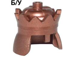 ! Б/У - Minifigure, Headgear Crown, Metallic Gold (71015 / 6039694 / 6051837) - Б/У