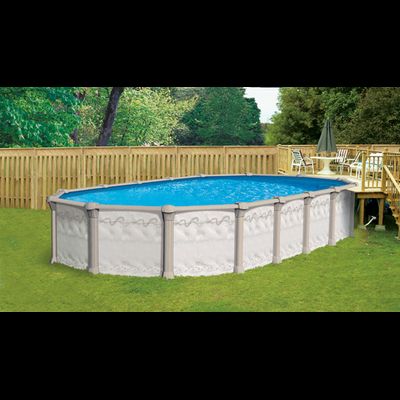 Бассейн Atlantic pool овальный J-4000 Гибралтар размер 5.5х3.7х1.32 м