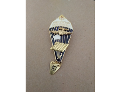 Знак "Парашютист инструктор ВС РФ" 300 прыжков