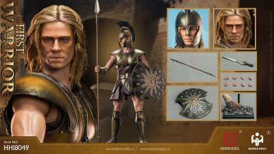 Ахиллес (Брэд Питт, "Троя") - КОЛЛЕКЦИОННАЯ ФИГУРКА 1/6 scale Empire Legion Trojan Horse Massacre Greek First Warrior War Version (HH18049) - HHMODEL & HAOYUTOYS