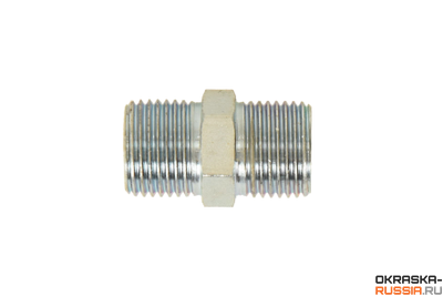 Переходник 3/8" на 3/8" (штуцер, адаптер, переходник) соединение для шлангов высокого давления
