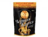 Кофе растворимый Черная карта Голд дой-пак 95гр