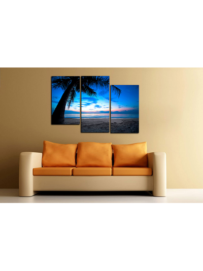 Модульная картина "Остров мечты"