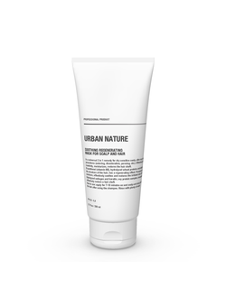 Успокаивающая восстанавливающая маска для кожи головы и волос Urban Nature 200ml