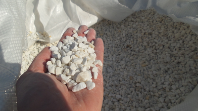 Галька мраморная, мраморная крошка (галтованная)