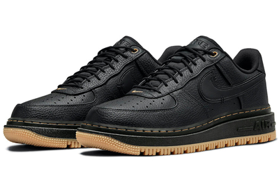 Nike air force 1 low black leather pack new arrivals