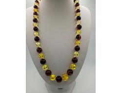 Бусы из натурального янтаря