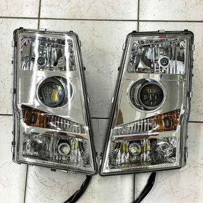 Светодиодные билед линзы для Volvo FH12 (2002-2012) Aozoom Truck Trailer 24 вольта