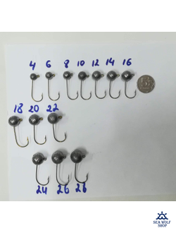 Джиг-головка Шар 14гр (крючок Eagle CLAW)