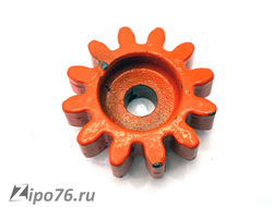 Шестерня для бетономешалки 12 зубов 15мм отверстие HCM450