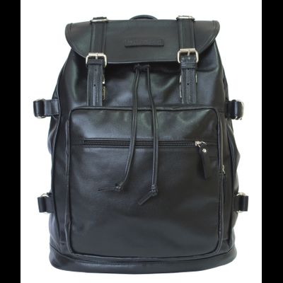 Кожаный рюкзак Volturno black (арт. 3004-05)