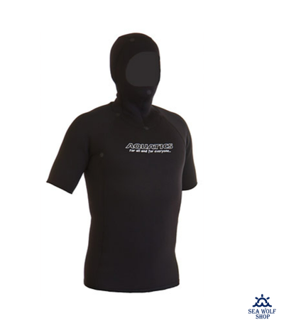 Футболка неопреновая 3мм Aquatics AQ624-10 с капюшоном ОП р.M