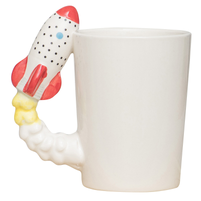 Кружка Ракета "Дотянуться до звезд", 340мл