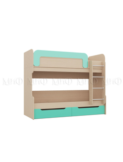Юниор-1 Кровать-чердак (2034*1670*987) Миф