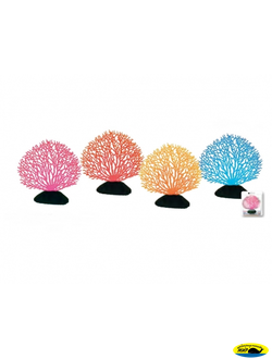 A8011468 Горгонария Wawe FLUO REEF (14*4*14 см) светящ. в темноте