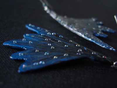 Волшебные серьги "Крылышки Феи Фантазий"