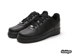 NIKE AIR FORCE МУЖСКИЕ/ЖЕНСКИЕ ЧЕРНЫЕ (35-45)