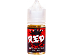 MAXWELLS SALT (12 MG) 30ml - RED (ЯДЕРНАЯ КЛУБНИКА)