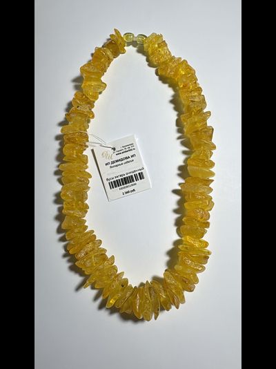 бусы из янтаря