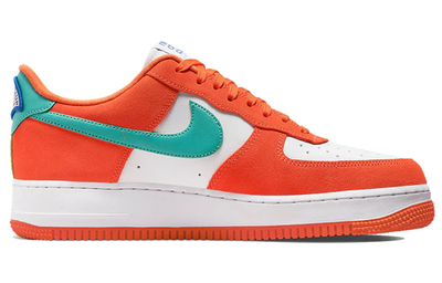 Купить в Москве Кроссовки Nike Air Force 1 07 LV8 Athletic Club - Rush Orange Washed Teal DH7568-800