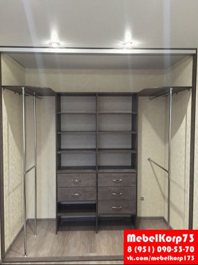 Гардеробные на заказ