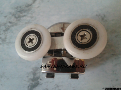 Ролики для душевых кабин S - 02A (комплект 8 штук) 4 верхних 4 нижних