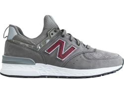 New Balance 574s Серые со сменной буквой